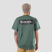 Simms Logo Tee Green