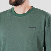 Simms Logo Tee Green