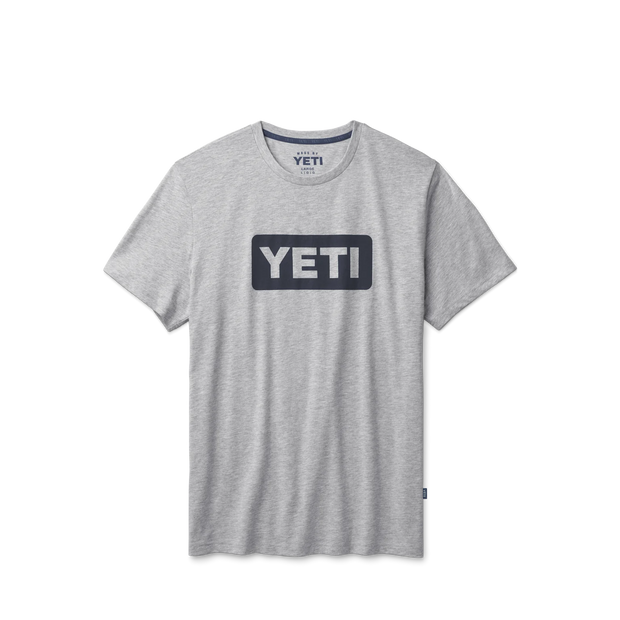 Yeti Wildly Stronger Short Sleeve T-Shirt Heather Gray