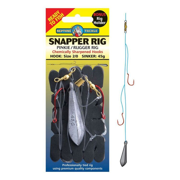 Inline Snapper Rig Neptune Snapper Rig Chemically Sharpened – TackleWest