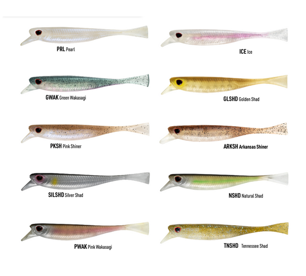 Nomad Design Live Ops Delta Minnow 4.5inch Adjusta-Ball 4-pack