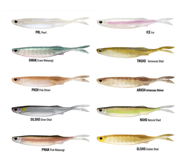 Nomad Design Live Ops Fallout Minnow 3.5inch Adjusta-Ball 5-pack