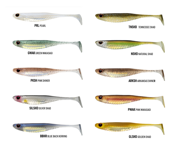 Nomad Design Live Ops Spectre Minnow 5inch Mirage X 4-pack