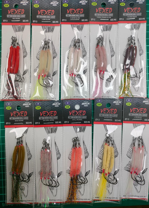Vexed Bottom Worm Mutsu Assist 3-pack