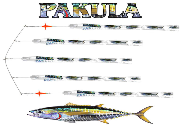 Pakula Spreader Bar 36inch Triple Yellowfin Strips – TackleWest