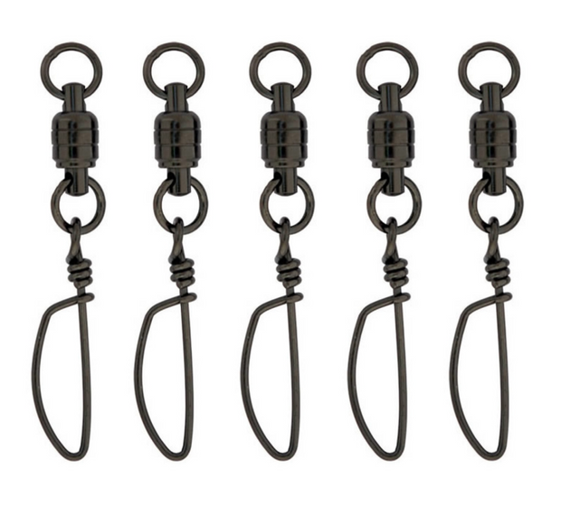 Pakula Ball Bearing Snap Swivel 5-pack