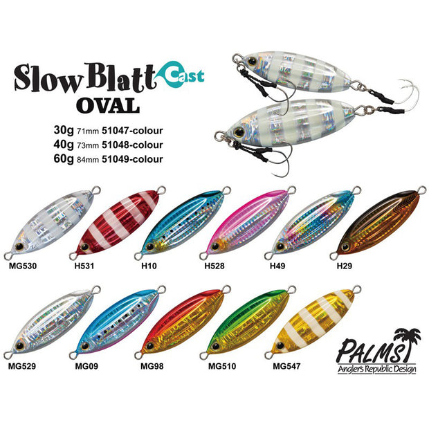 Palms Slow Blatt Cast Oval