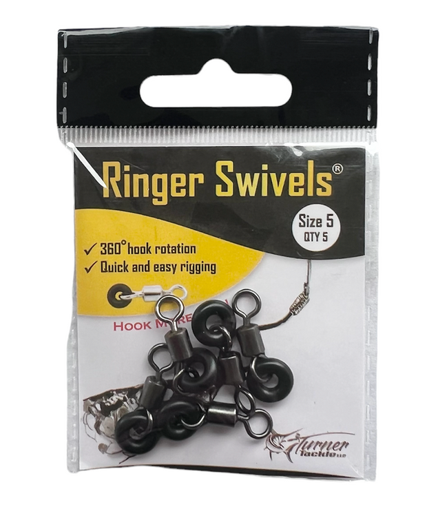 Turner Tackle Ringer Swivels Live 2 25-pack