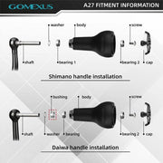 Gomexus 27mm TPE Knob