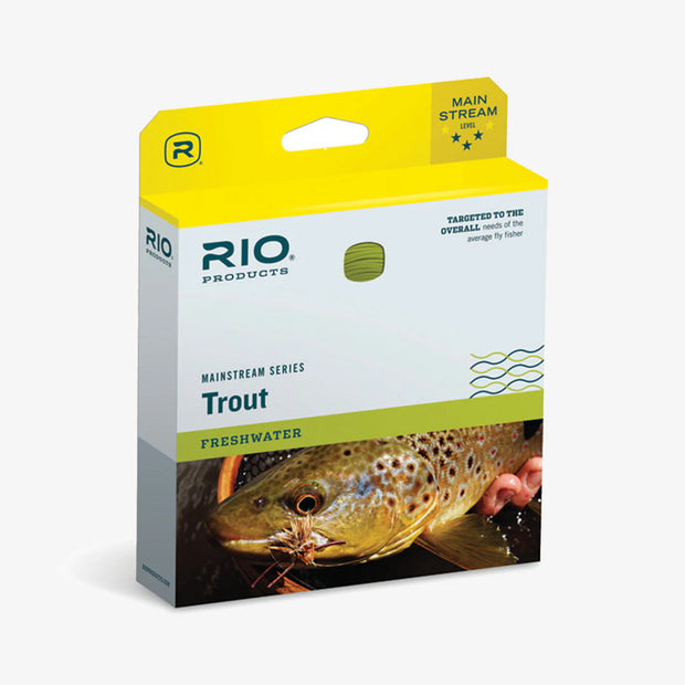 Rio Mainstream Trout Fly Line Lemon Green