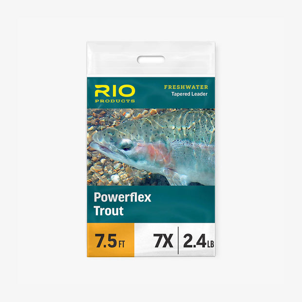 Rio Powerflex Trout Leader 9ft 3-Pack