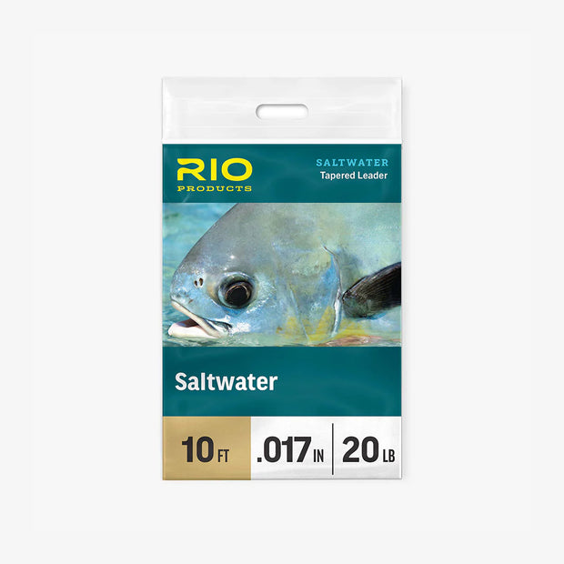 Rio Saltwater Knotless Tapered Leader 10ft
