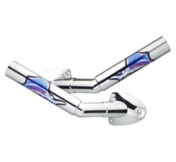 Reelax Outrigger Base Gunnel Mount SS Pair