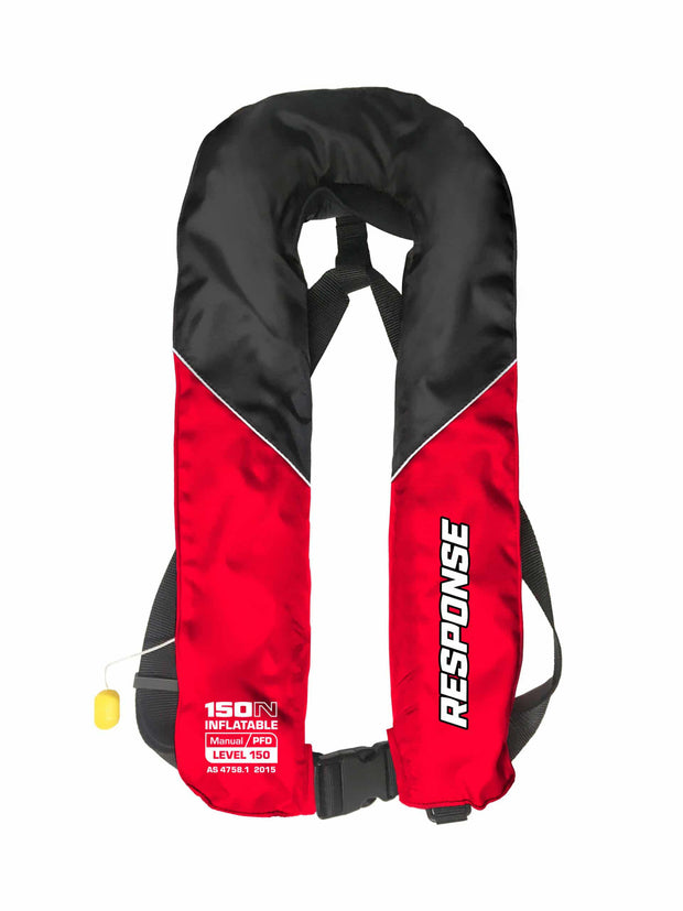 Response Manual Inflatable PFD Red – TackleWest