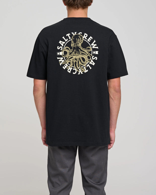 Salty Crew Tentacles Standard S/S Tee Black