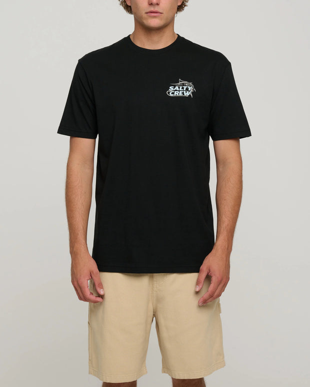 Salty Crew Hook Up Premium S/S Tee Black
