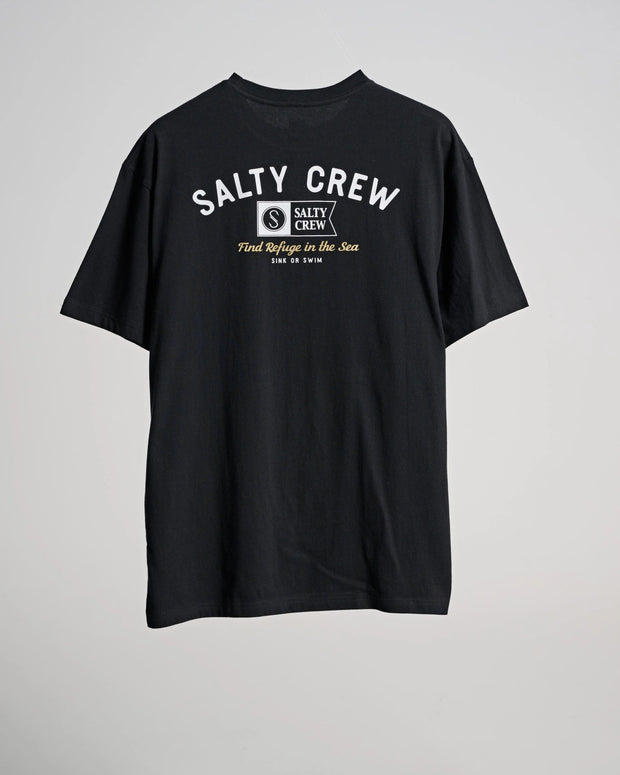 Salty Crew Surf Club Premium Tee Black