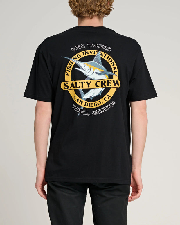 Salty Crew Interclub Premium Tee Black