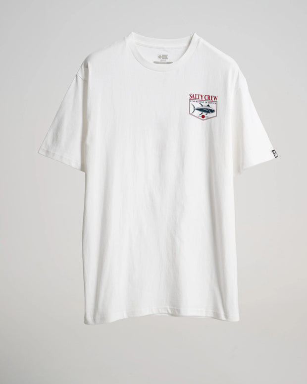 Salty Crew Angler Standard Tee White