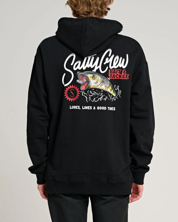 Salty Crew Cast Off Hoodie Black