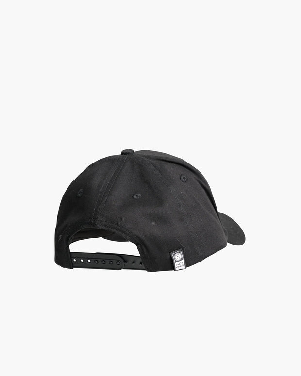 Salty Crew Tentacles 6 Panel Cap Black