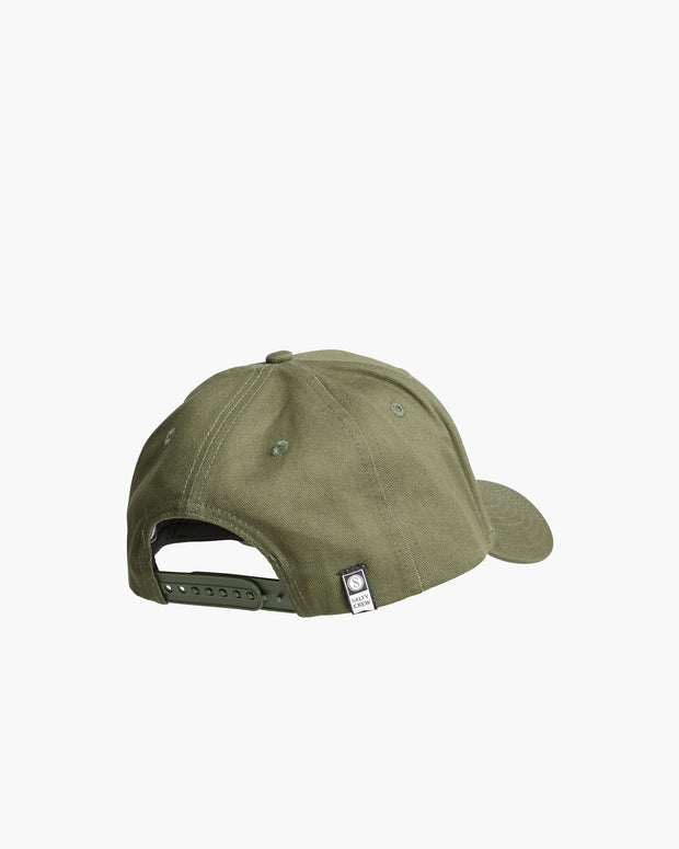 Salty Crew Tentacles 6 Panel Cap Olive
