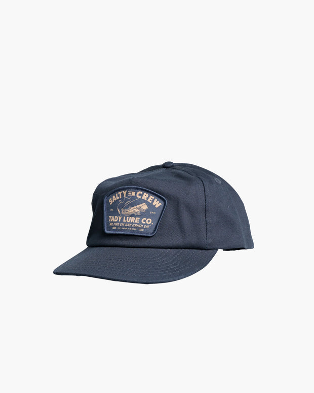 Salty Crew Grindem 5 Panel Cap Navy