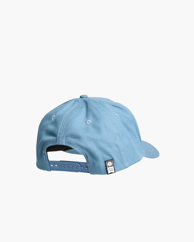Salty Crew Fly Trap 5 Panel Cap Dark Slate