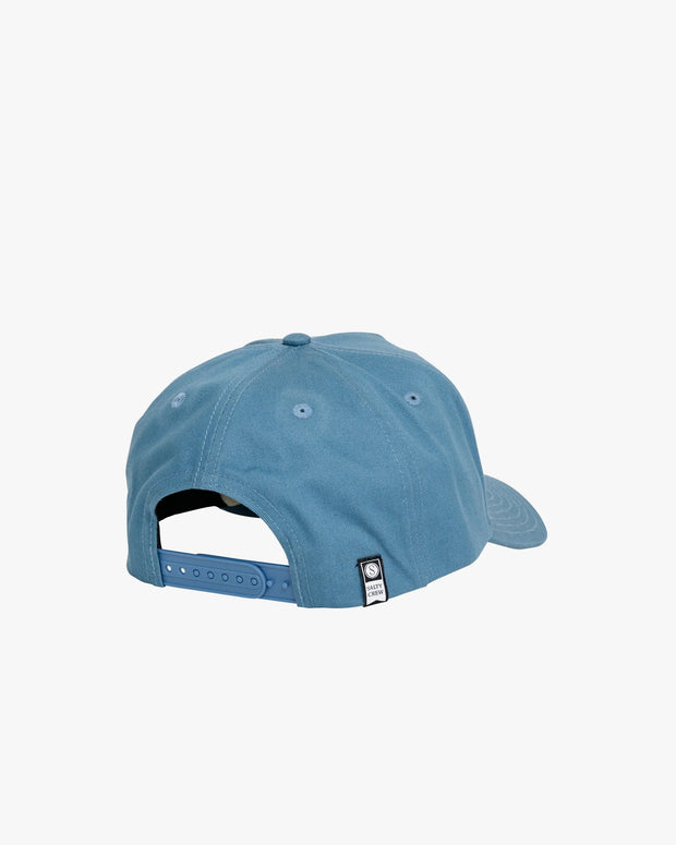 Salty Crew Labelled 5 Panel Cap Dark Slate