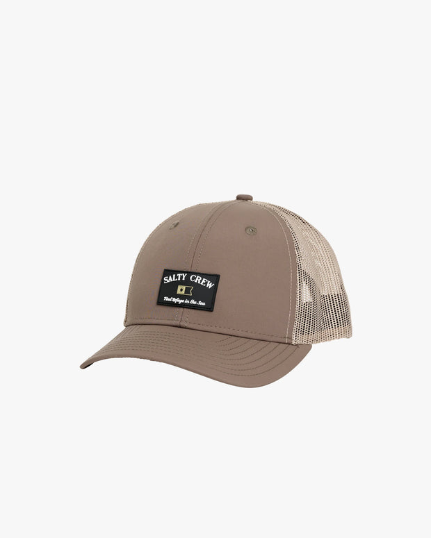 Salty Crew Steadfast Retro Trucker Brown