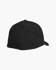 Salty Crew Deep Reach Elastic 6 Panel Hat Black
