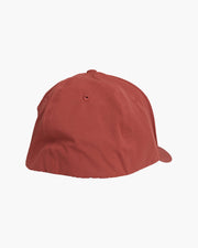 Salty Crew Deep Reach Elastic 6 Panel Hat Mahogany