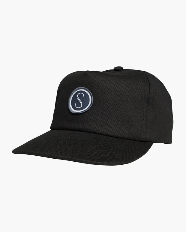Salty Crew S Hook 5 Panel Unstructd Hat Coal
