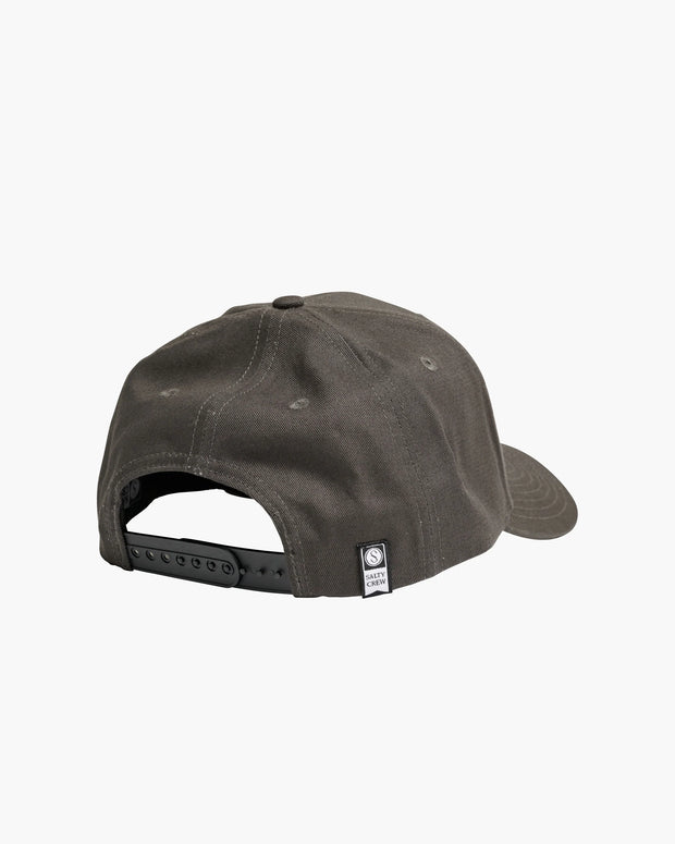 Salty Crew Cast Off 6 Panel Cap Coal