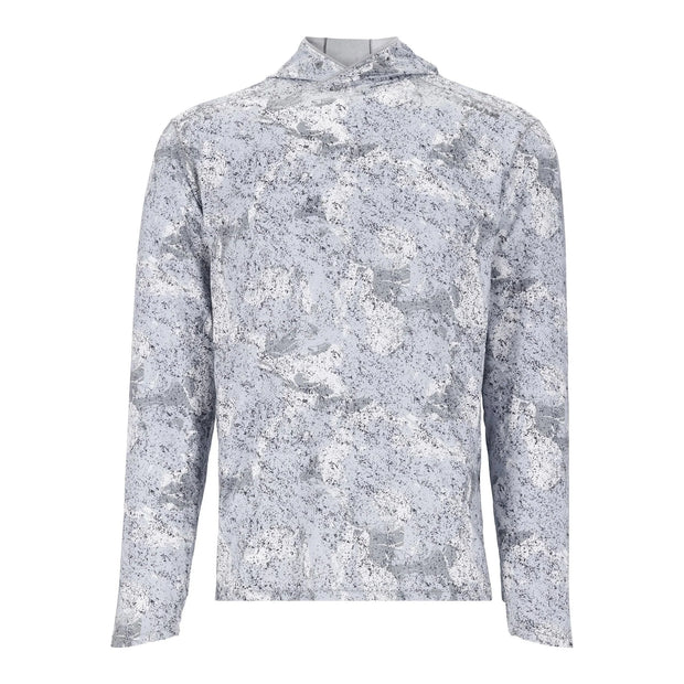 Simms Solarflex Hooded Sunshirt Back Eddy White