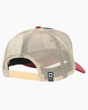 Salty Crew Bill Club Trucker Cap Navy/Burgundy