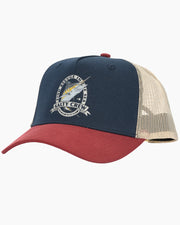Salty Crew Bill Club Trucker Cap Navy/Burgundy