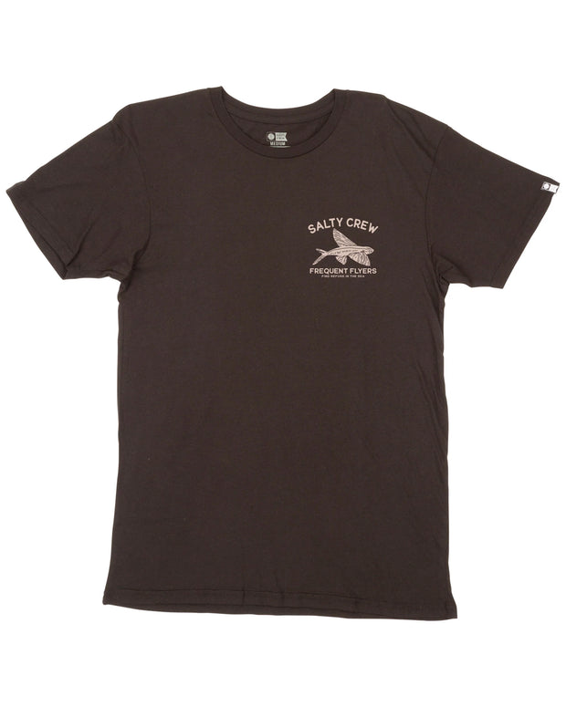 Salty Crew Frequent Flyer Prem SS Tee Black