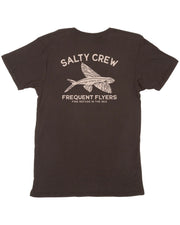 Salty Crew Frequent Flyer Prem SS Tee Black
