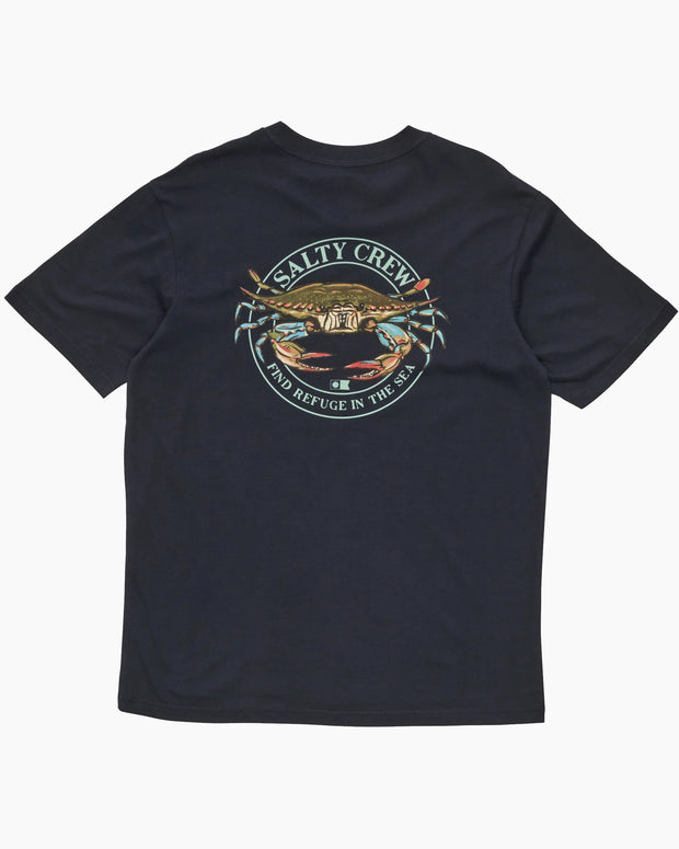 Salty Crew Jimmy Premium SS Tee Shirt Navy
