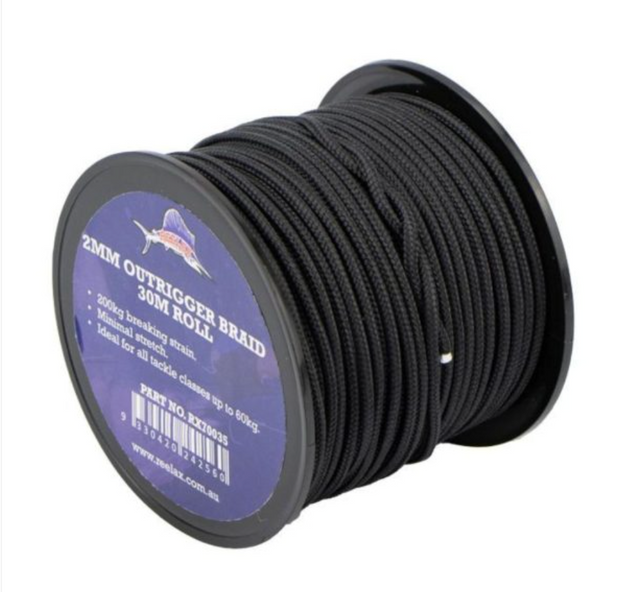 Reelax Outrigger Rigging Spare UHWMPE Braid 2mm 30m