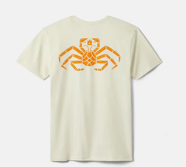 Yeti King Crab Short Sleeve T-Shirt Natural