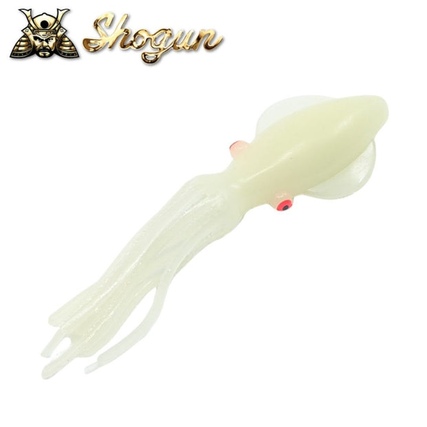 Shogun Lumo Squid 4inch 50-pack Green