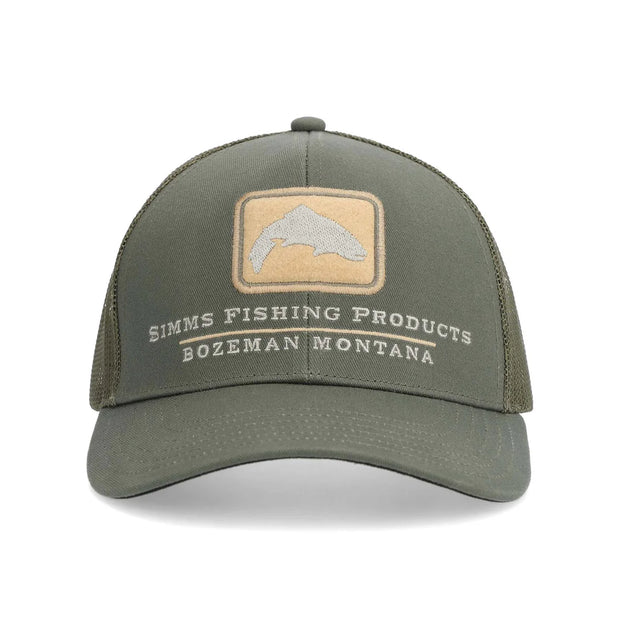 Simms Double Haul Icon Trucker Smokey Olive