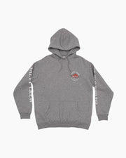 Salty Crew Snap Attack Crew Hoodie Grey Marle