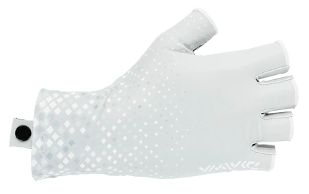 Daiwa UPF Sun Gloves Grey Prism