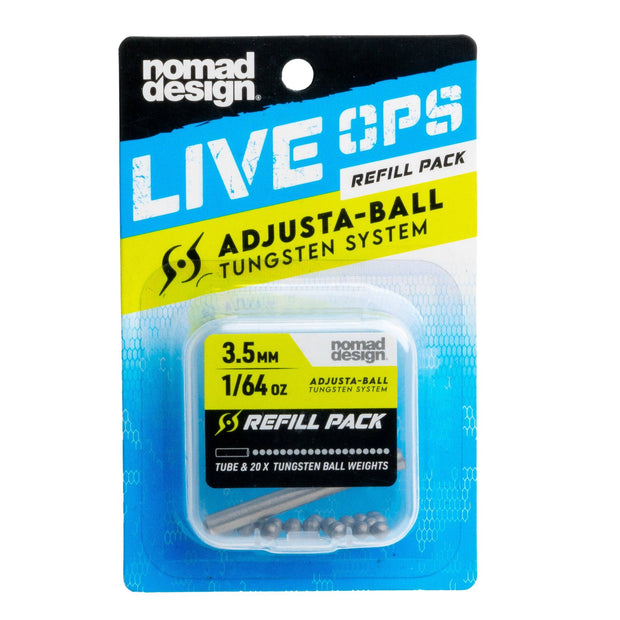Nomad Design Live Ops Tungsten 3.5mm Tungsten Balls 20-pack