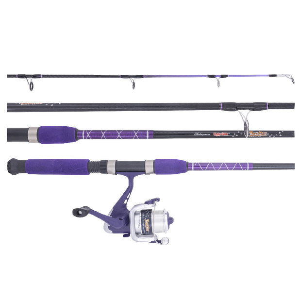 Ugly Stik Tackle Rat 501L Combo Purple