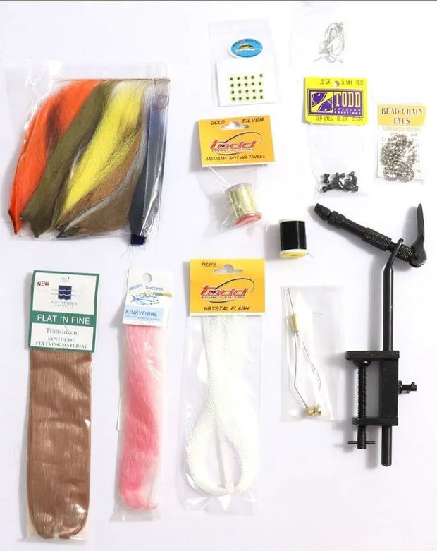 Todd Saltwater Fly Tying Kit