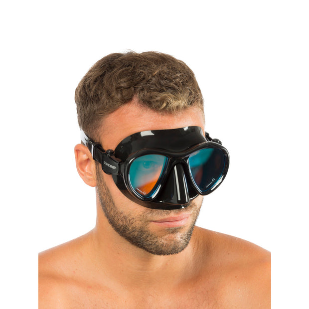 Cressi Metis Mask Black with Mirrored Lens